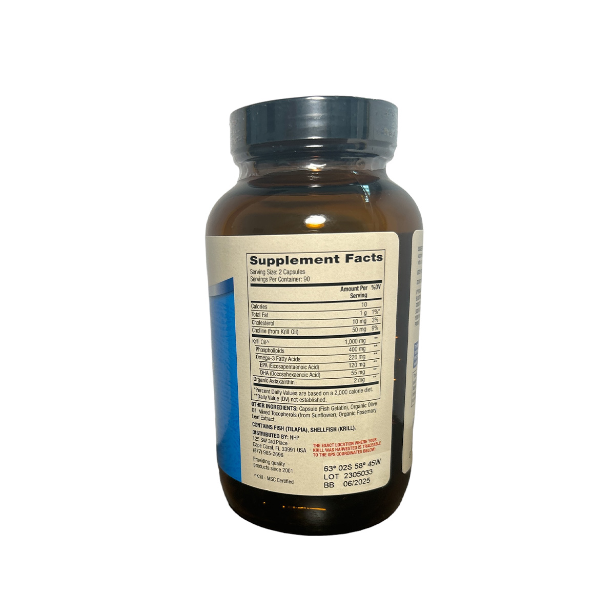 ANTARCTIC KRILL OIL 180 CAPSULAS Dr. Mercola