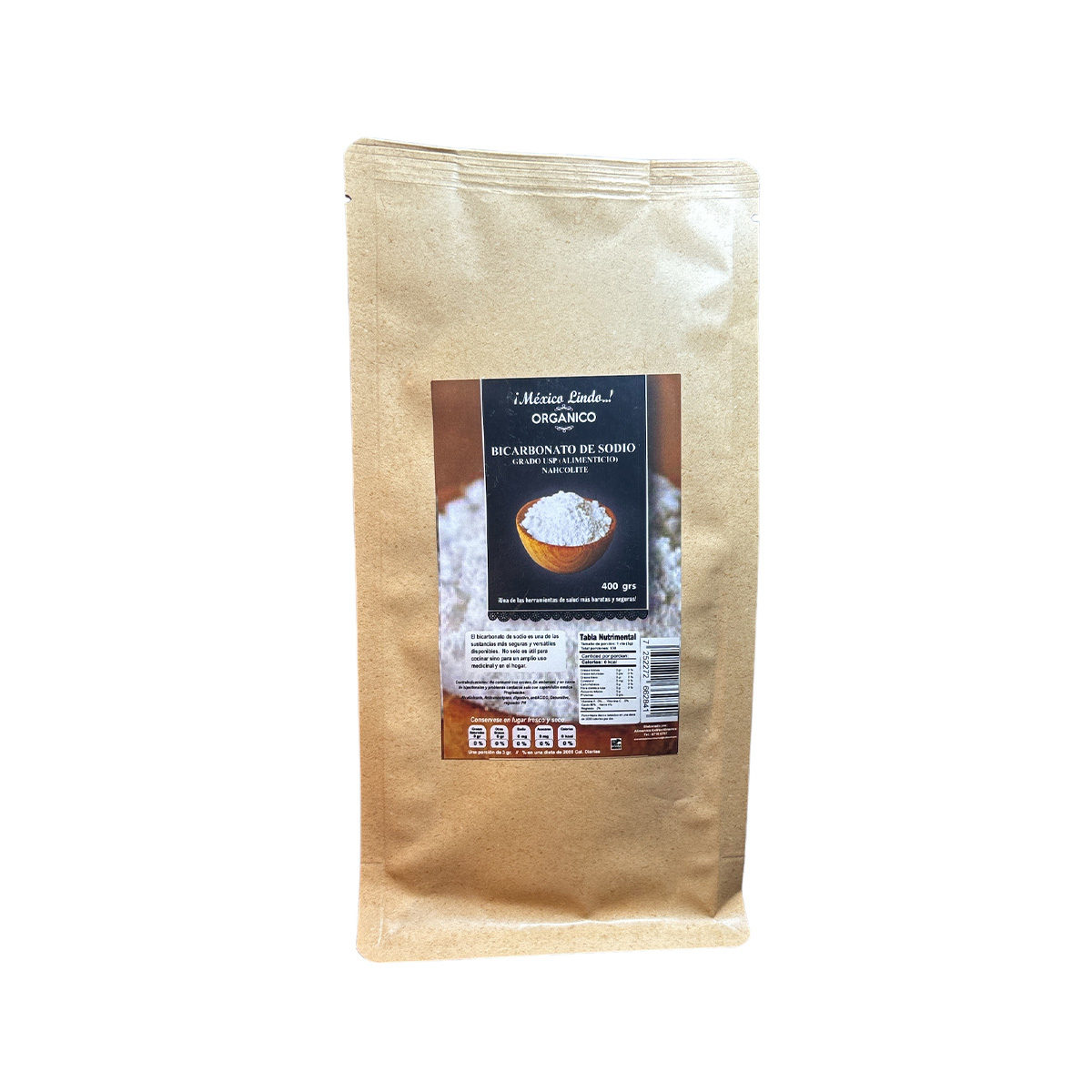 Bircabonato de sodio 400g México Lindo