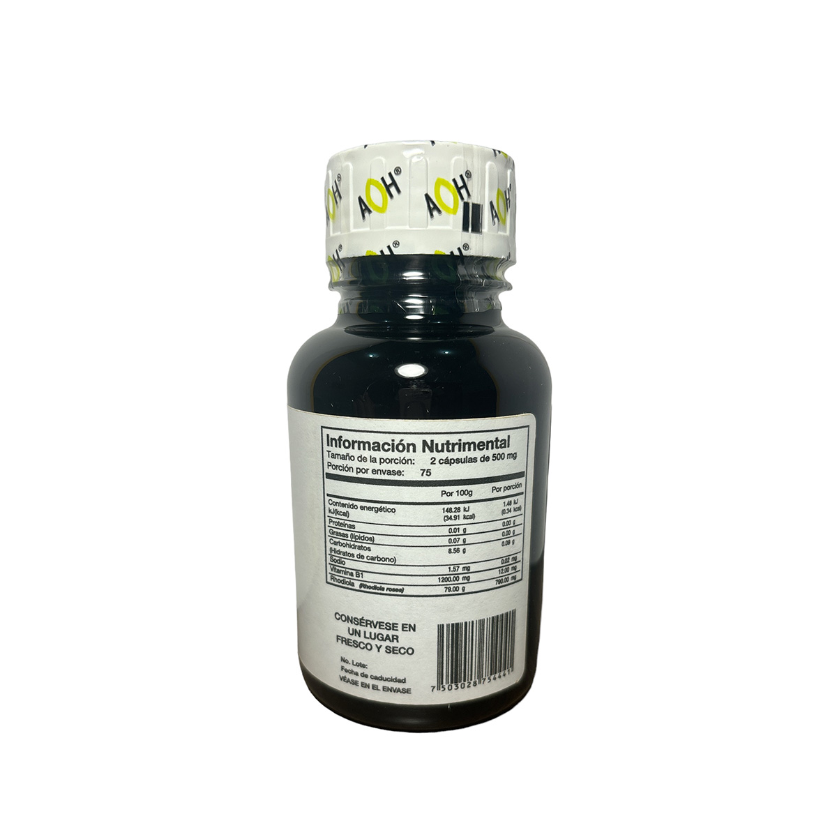 Rhodiola rosea 150 cápsulas 500mg Adaptoheal