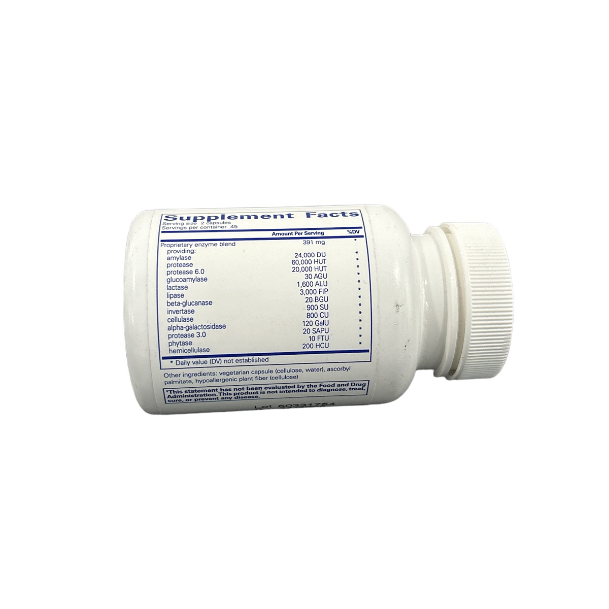 Digestive enzymes ultra 90 cápsulas Pure Encapsulation