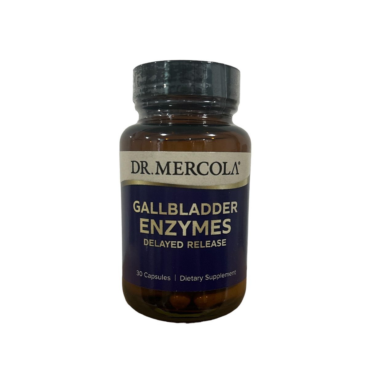 Enzymes gallbladder frente Gallbladder enzymes 30 cápsulas Dr. Mercola