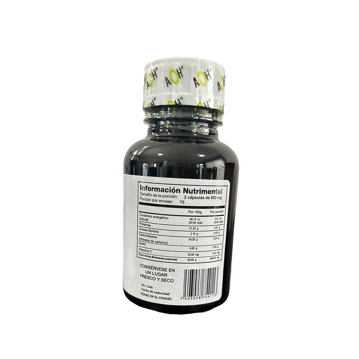 Equinacea purpurea 150 cápsulas 500mg Adaptoheal