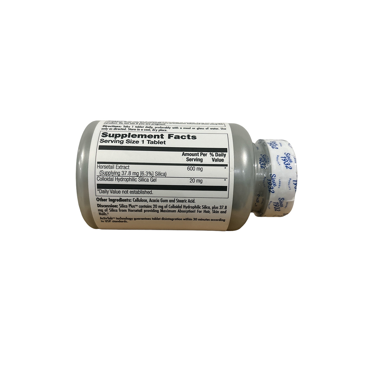 Silica plus 90 tabletas 600mg Kal trust quality