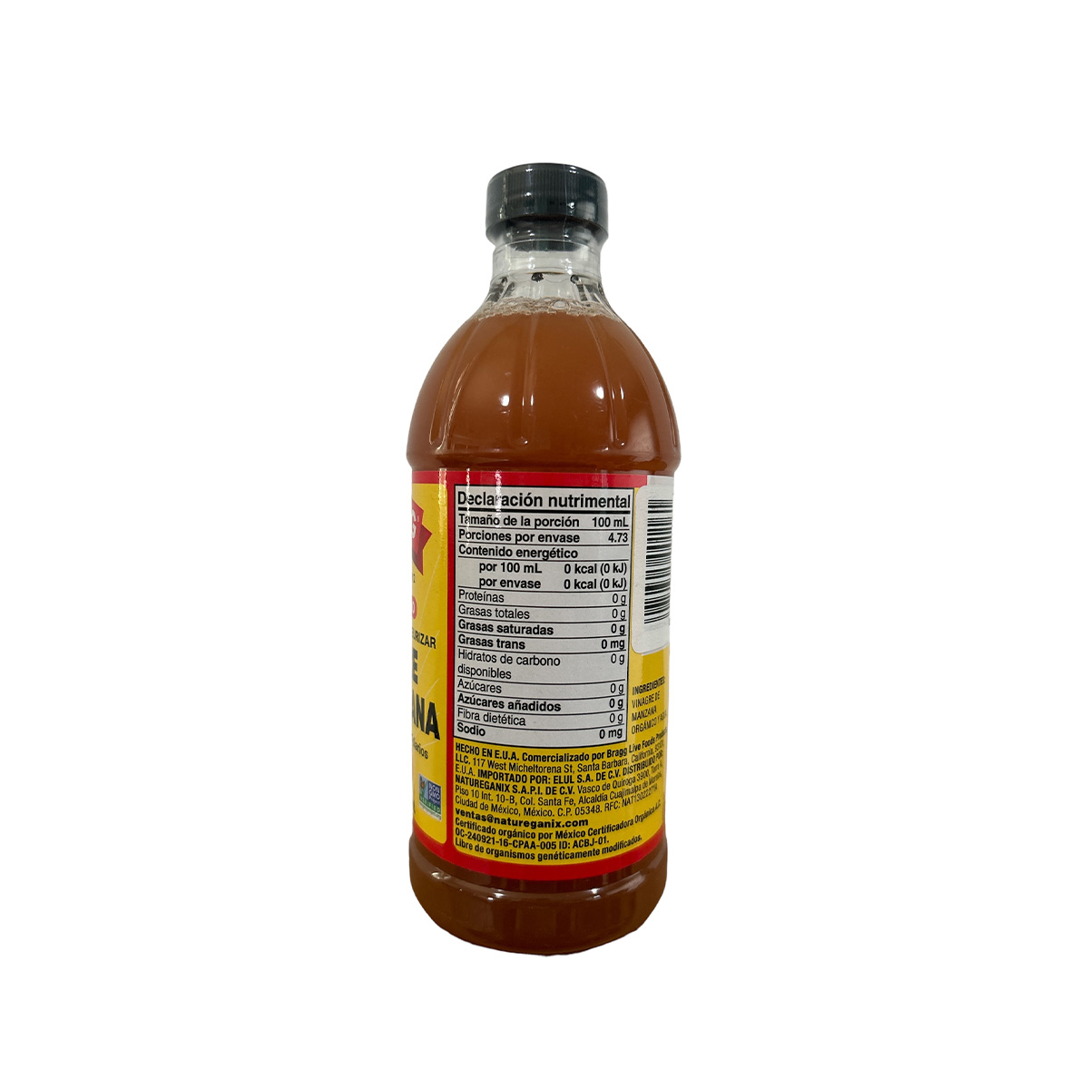 Vinagre de manzana 473ml Bragg