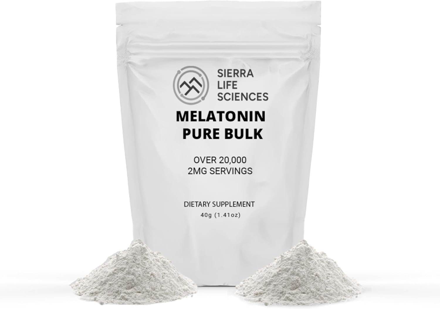 Melatonin Pure Bulk Sierra Life Sciences 40 gr
